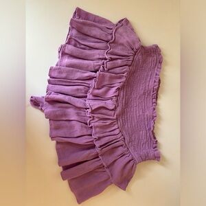 purple american threads skirt